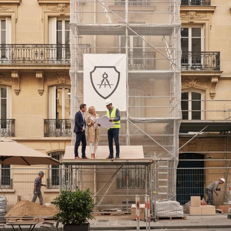 accompagnement travaux copropriété - Accompagnement Travaux Copropriété : Suivi Chantier