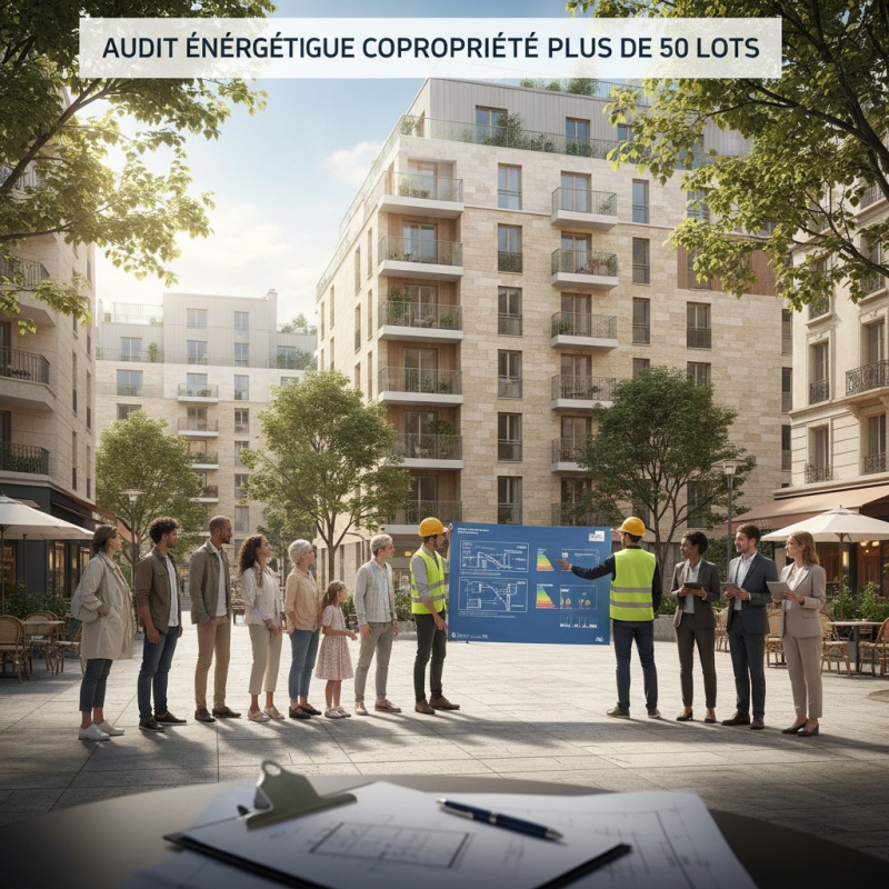 audit énergétique copropriété plus 50 lots - Audit Énergétique Copropriété Plus de 50 Lots