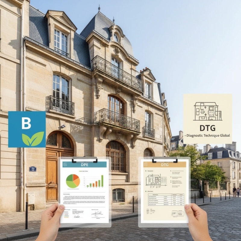 différence DPE DTG - Différence DPE et DTG : Comparatif Diagnostics