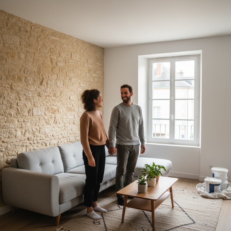 Confort thermique amélioré après une rénovation énergétique à Blois.