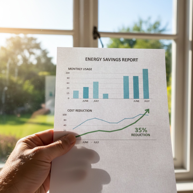 Visualisation des économies d'énergie suite à un audit énergétique dans l'Aude.