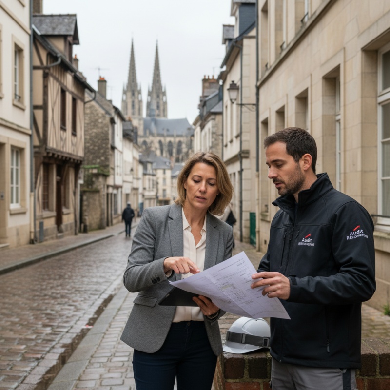 Accompagnement d'un syndic de copropriété à Bourges pour un projet de rénovation suite à un DTG.