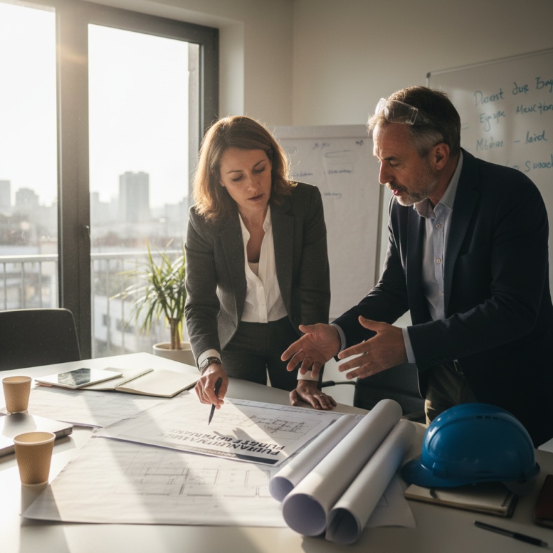 Présentation d'un Plan Pluriannuel de Travaux DTG à un syndic de copropriété à Châteauroux