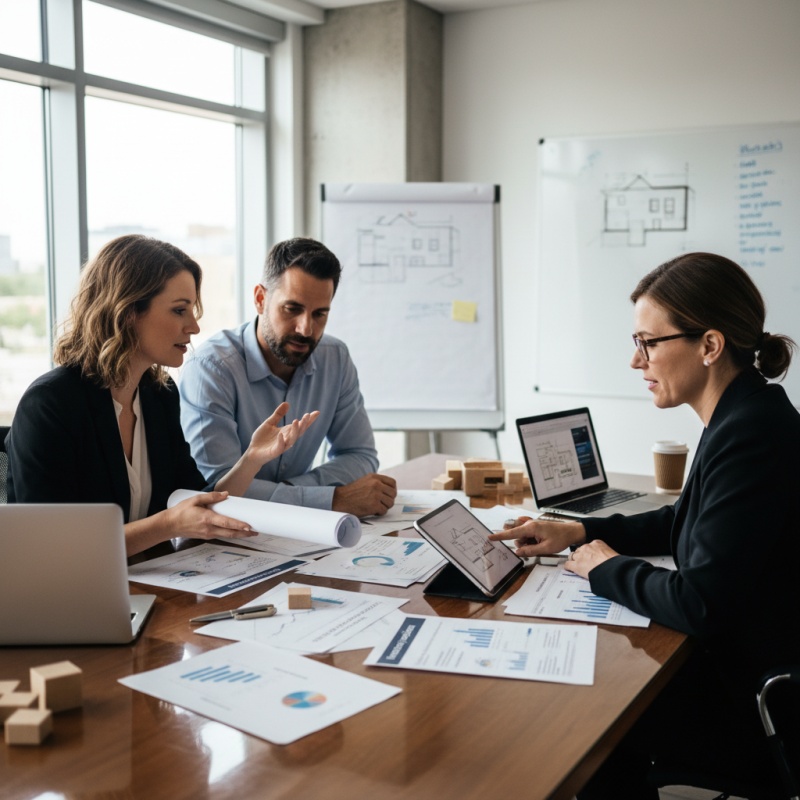 Couple de Cergyssois planifiant le financement de leur rénovation avec un conseiller Audit Rénovation.