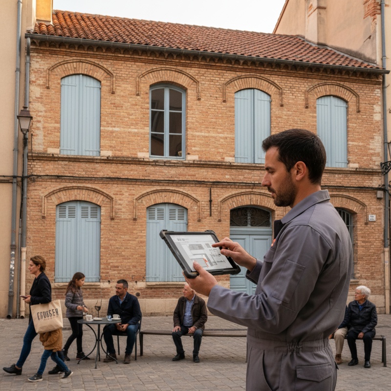 Audit Rénovation, votre Accompagnateur Rénov' expert des maisons toulousaines en brique rose